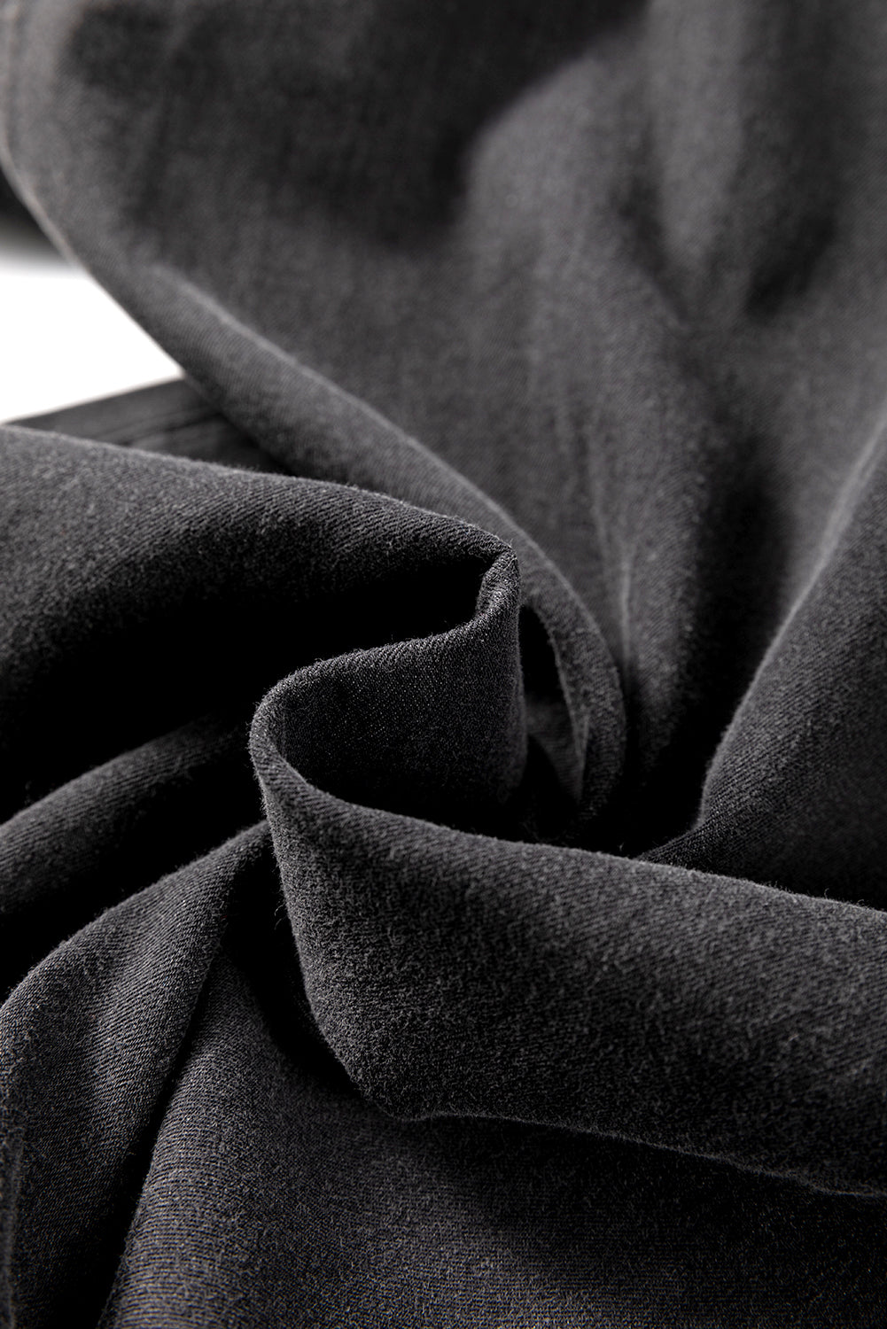 Jean Gris Anthracite — Taille Haute & Jambes Larges