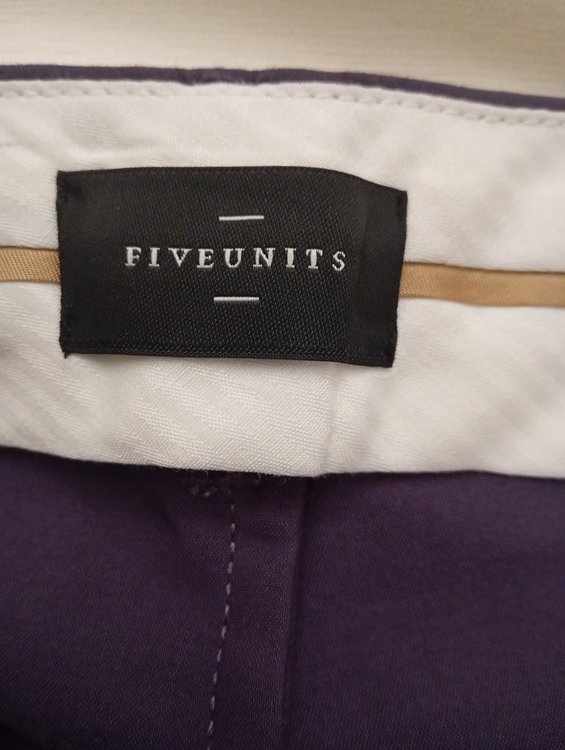 Pantalon Fiveunits - 27 - Violet - Neuf avec étiquette - S