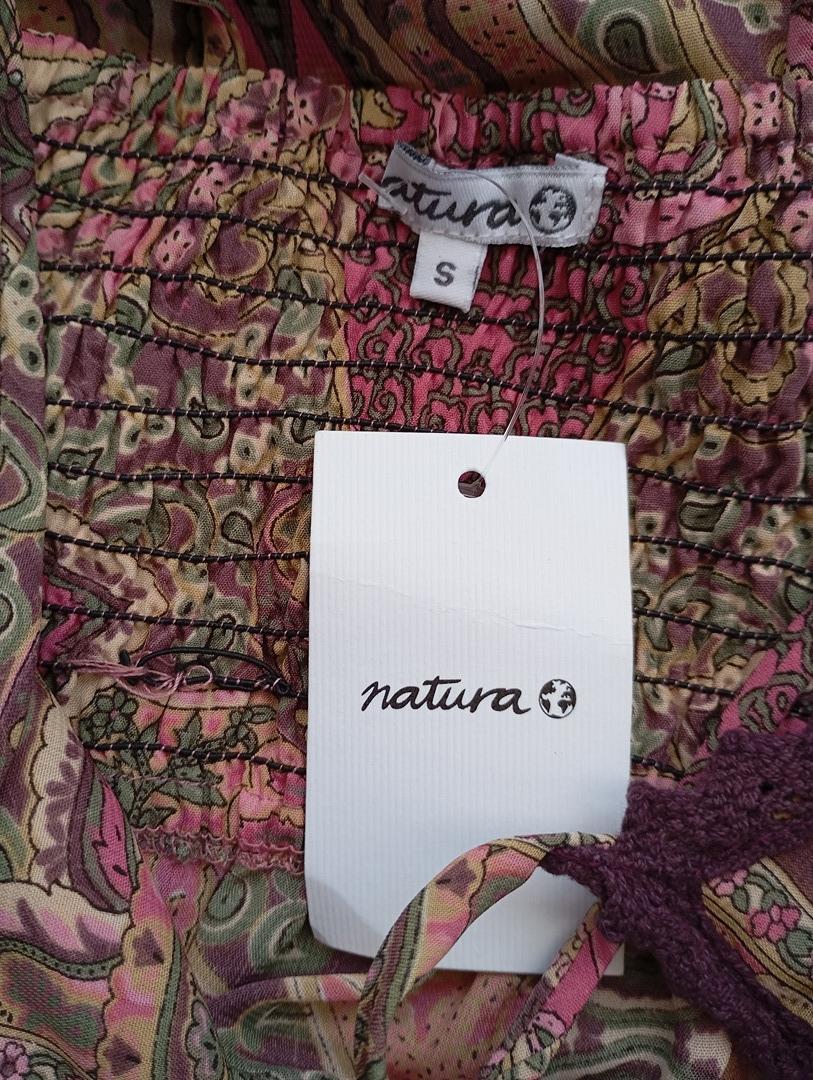Robe d'été courte 🌸 Natura 🌸 S - Rose/multicolore - Neuf avec étiquette