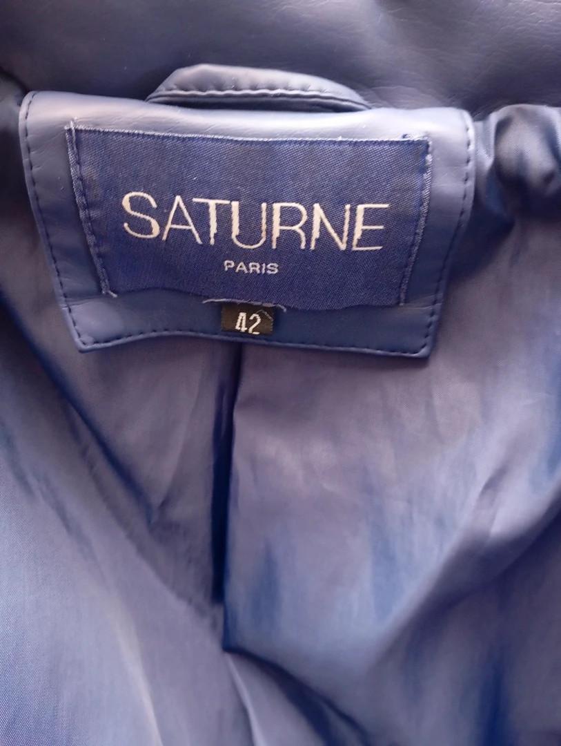 Blouson Perfecto Marine Saturne – Style Rock Chic | Seconde Main Taille L