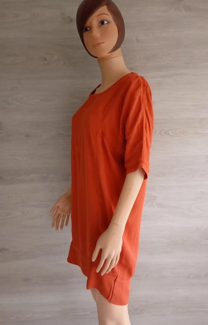 Blouse / robe / Tunique Orfeo Paris orange taille S/m