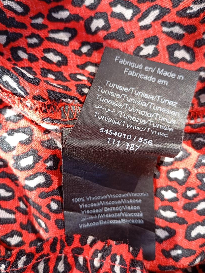Blouse Bréal - 40 - Rouge - Très bon état - viscose