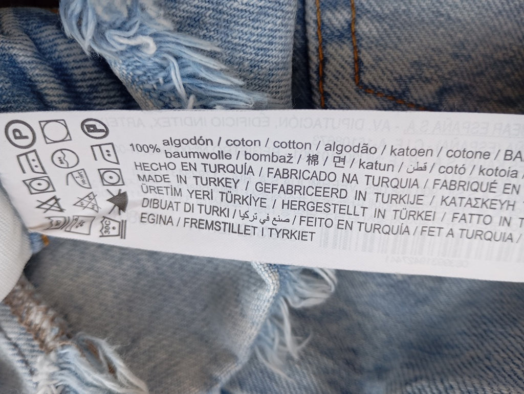 Jupe courte en jean bleue - Pull&Bear - T44 - Très bon état