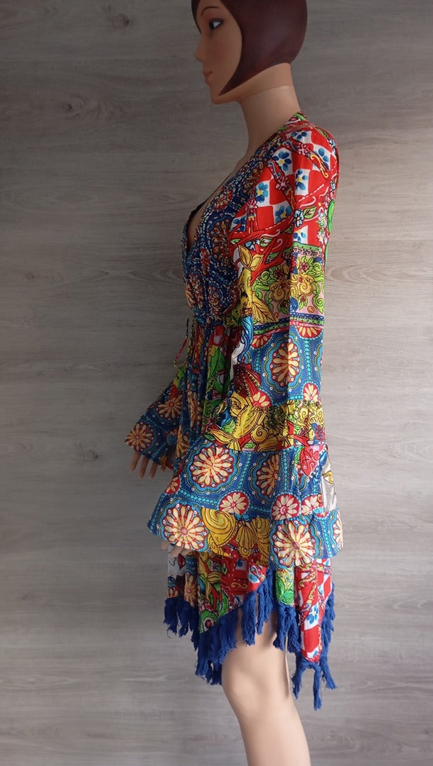 Robe Leoni Al Sole - Taille unique - multicolore - très bon tat