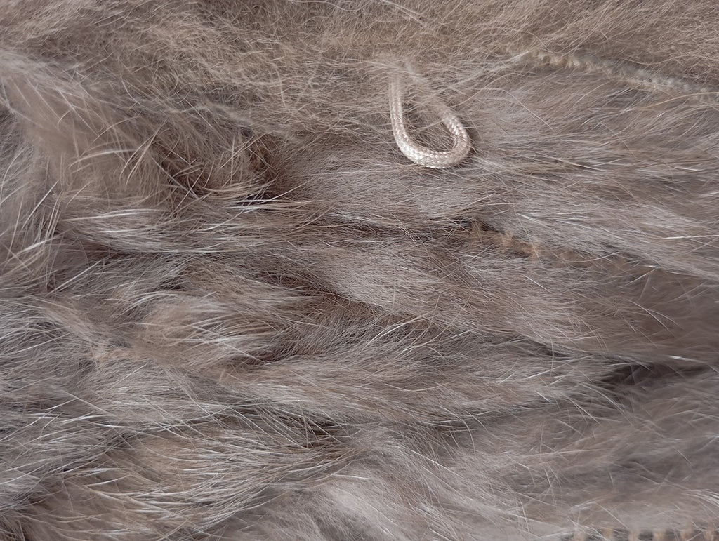 Gilet sans manches en fourrure naturelle - M - Très bon état