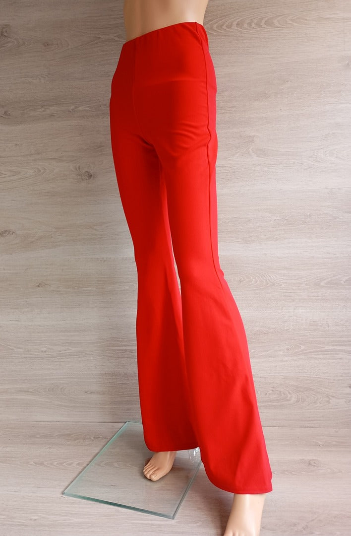 Pantalon flare 🌸 Missguided 🌸 - 34 - Rouge - Neuf avec étiquette
