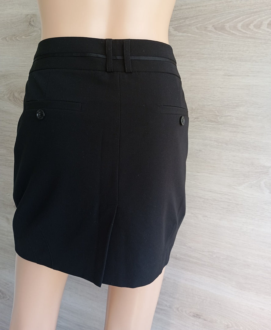 Mini jupe Naf Naf - 36 - Noir - très bon état