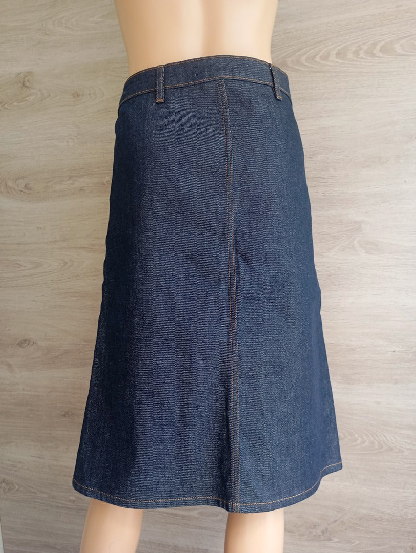 Jupe en jean Maison Standards - L - Bleu marine - neuve