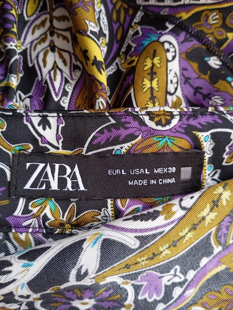 Mini-jupe multicolore — Zara — Taille L