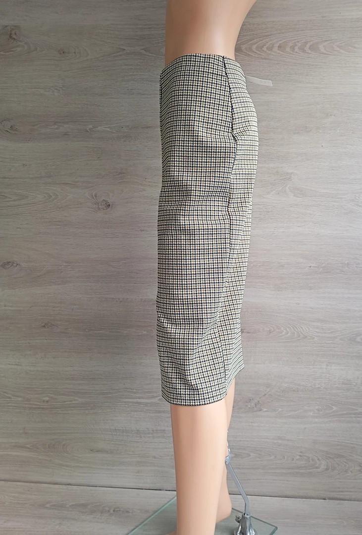 Jupe formelle à carreaux H&m - S - beige - multicolore