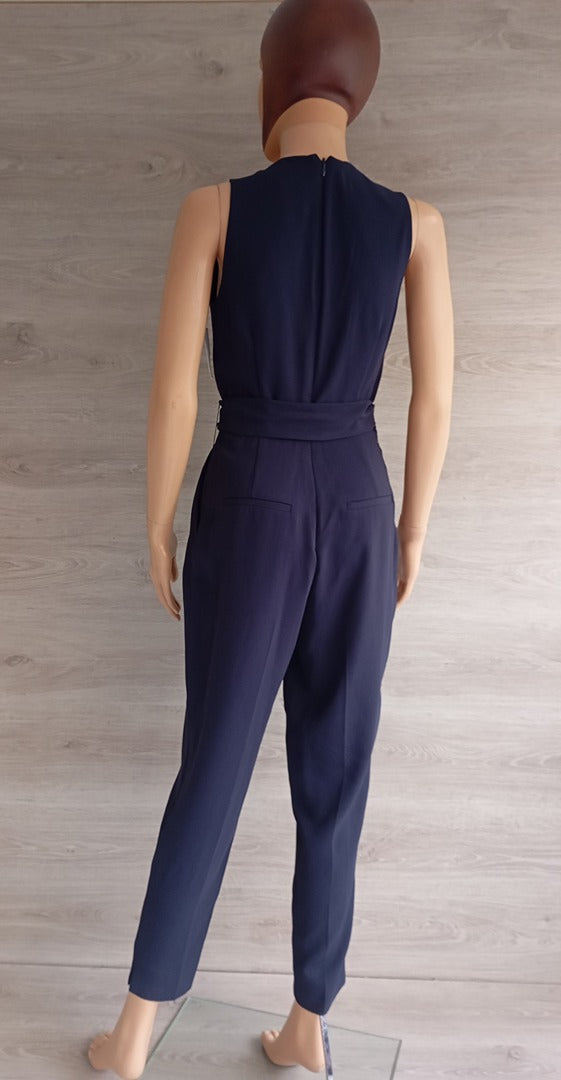 Jolie combinaison pantalon H&m taille S - marine - Neuve avec étiquette