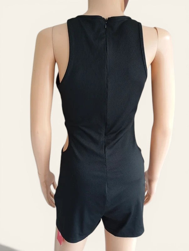Combinaison short Shein - Noir - Cut-out - Neuf avec étiquette