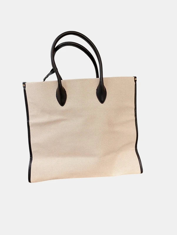 Grand Cabas Michael Kors – Toile Canvas & Cuir Noir