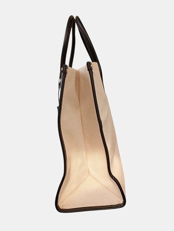 Grand Cabas Michael Kors – Toile Canvas & Cuir Noir