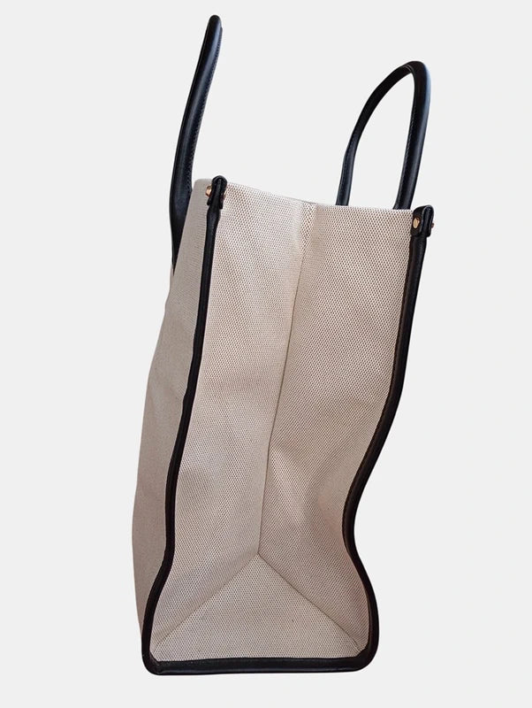 Grand Cabas Michael Kors – Toile Canvas & Cuir Noir