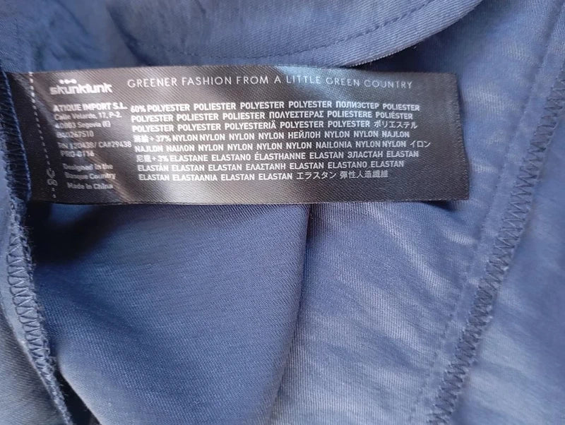 Robe Skunkfunk Marine – Neuf avec étiquette