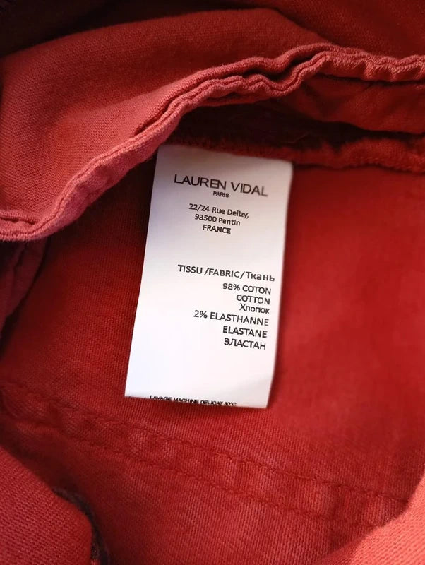 Mini-jupe Léopard Rouge et Noir Lauren Vidal – Taille S | Seconde Main