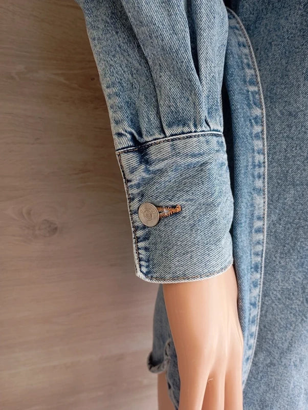 Robe chemise en jean — Divided H&M — Taille XS — Seconde Main