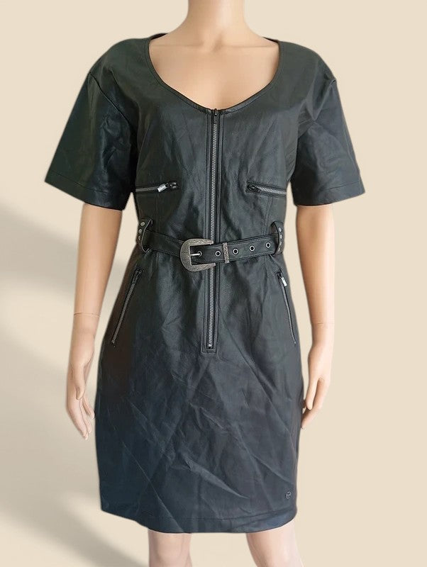 Robe Kaporal Jeans TORNW22 – Noir | Similicuir | Taille L