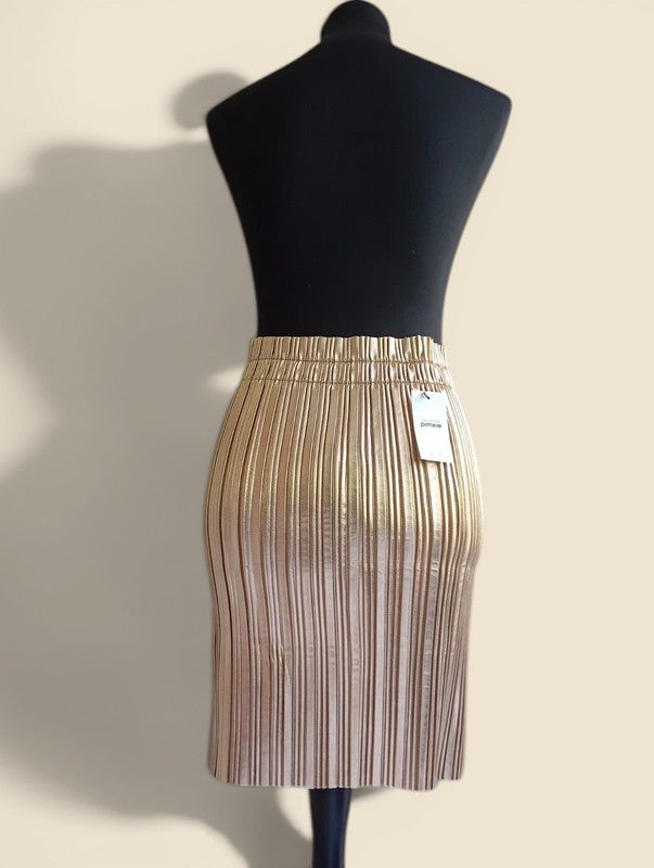 Jupe Plissée Dorée Pimkie – Taille L