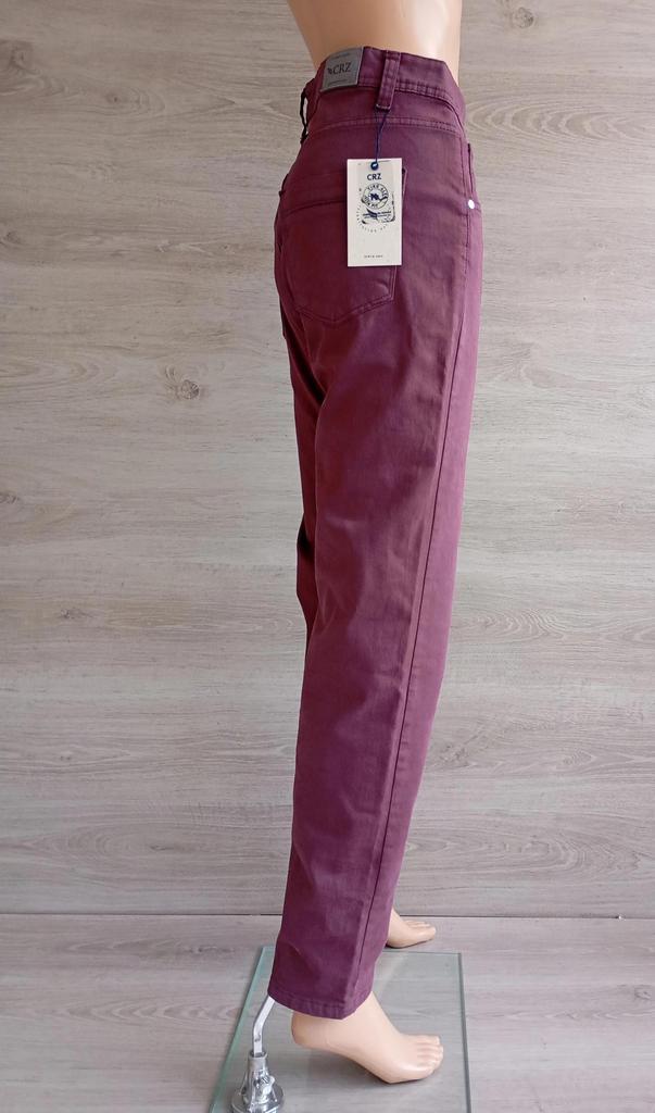 Joli pantalon chinos taille Xl/2xl couleur bourgogne - Crz - neuf