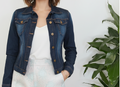 Super veste en jean Massimo Dutti taille S - marine en super état