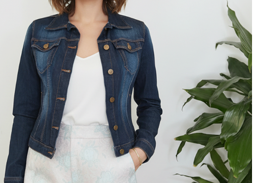 Super veste en jean Massimo Dutti taille S - marine en super état