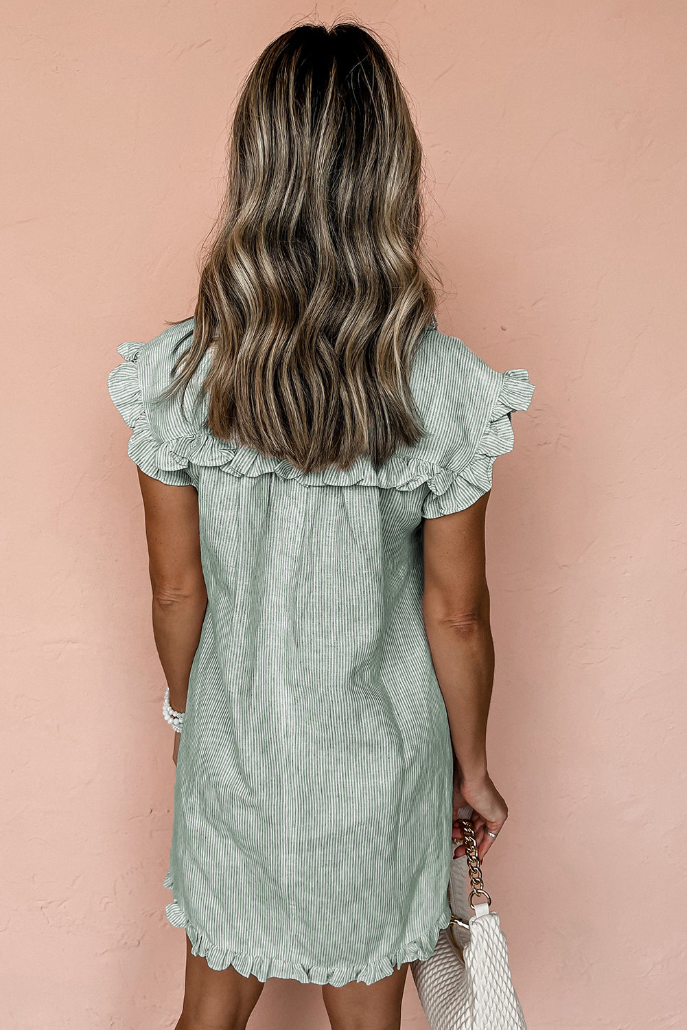 Robe Sauge – Volants & Douceur Estivale
