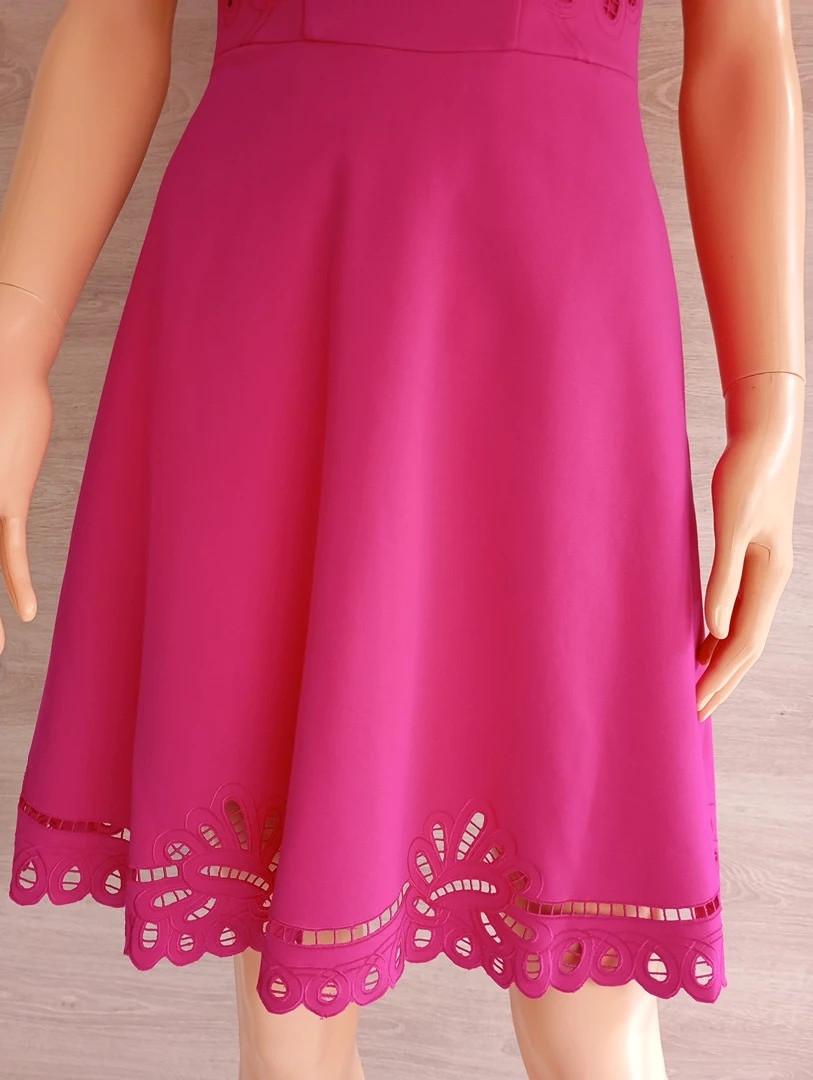 Robe patineuse fuchsia découpée au laser — Ted Baker — Taille S — Très bon état