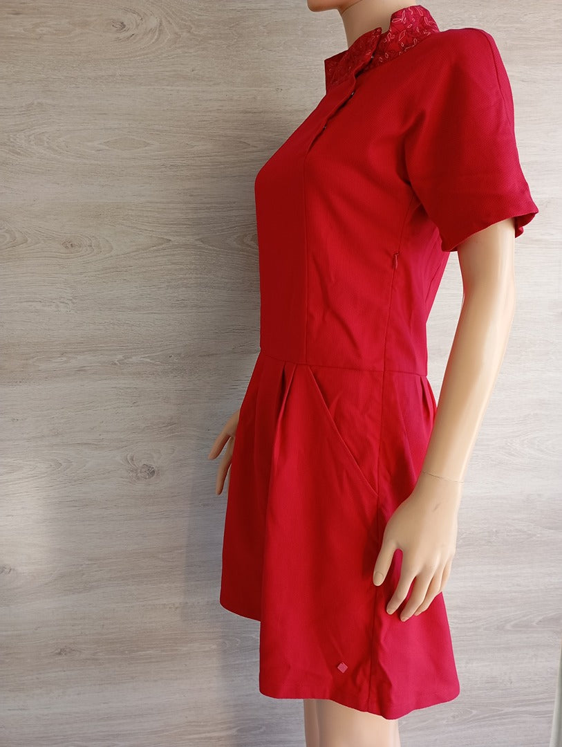 Robe courte manches courtes - Skunkfunk - M - fushia - Neuf avec étiquette