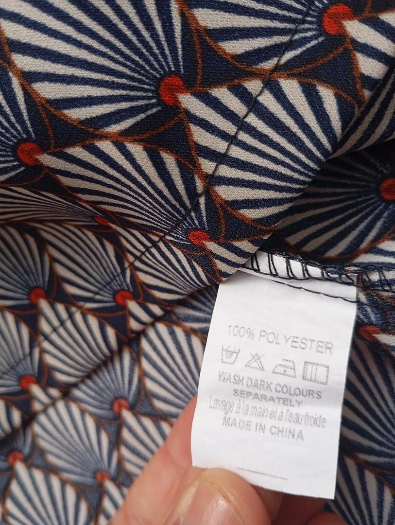 Blouse Edji avec motifs - S - Multicolore - très bon état