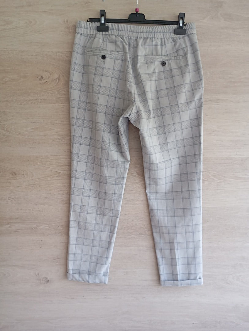 Pantalon chino Zara - L/xl - Gris - Très bon état