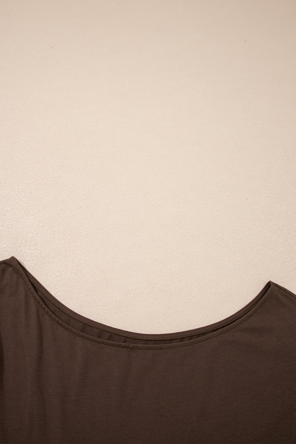 Top Grande Taille Col Asymétrique — 5 Coloris