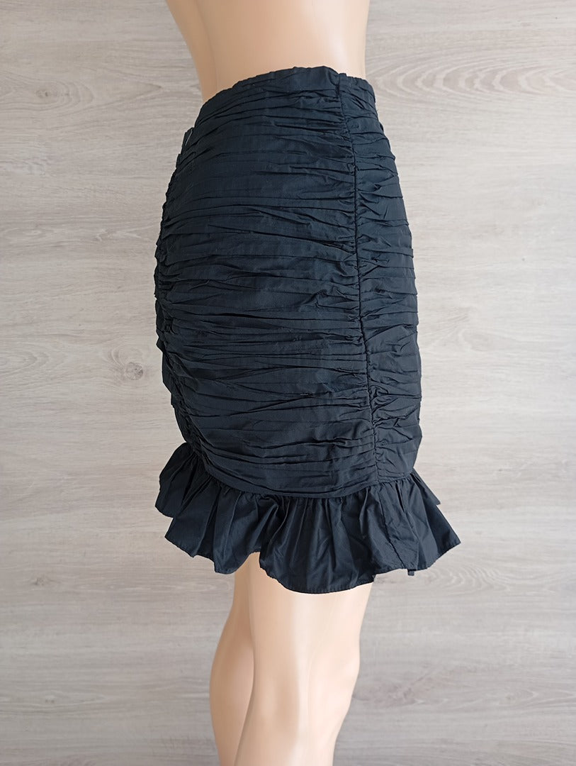 Jupe courte Zara - S - Noir - Neuf avec étiquette