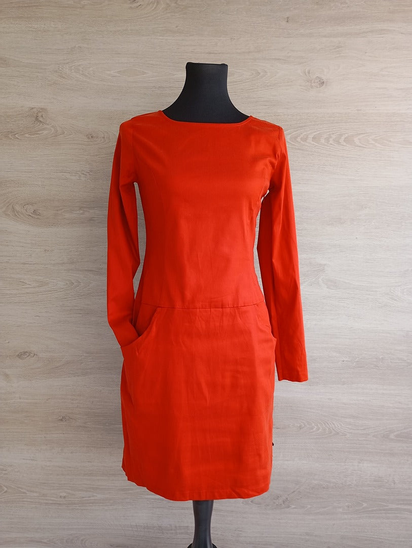 Robe courte manches longues 🌸 Skunkfunk 🌸 M - Corail - Neuf avec étiquette