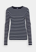 T-shirt manches longues femme Petit Bateau - Xs - Navy - très bon état