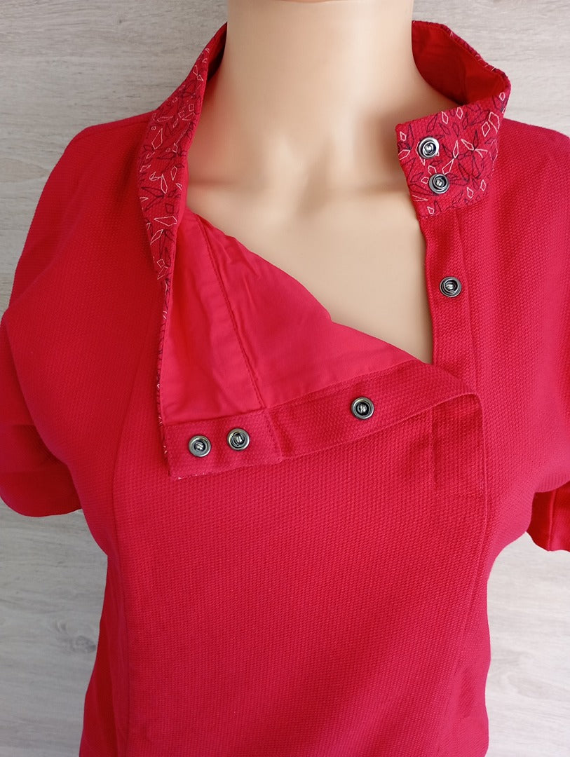 Robe courte manches courtes - Skunkfunk - M - fushia - Neuf avec étiquette