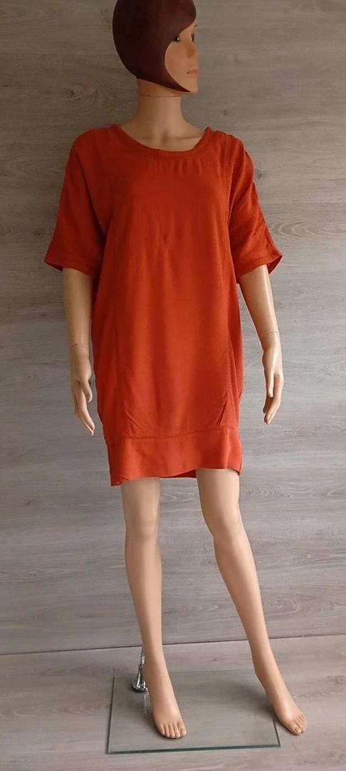 Blouse / robe / Tunique Orfeo Paris orange taille S/m