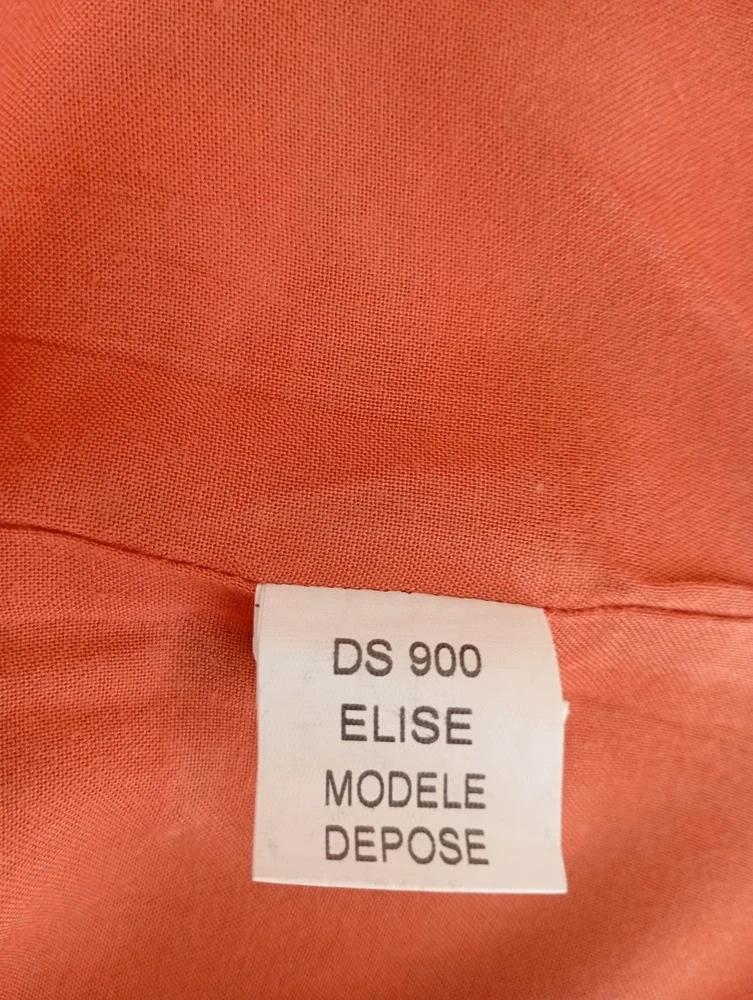 Blouse / robe / Tunique Orfeo Paris orange taille S/m