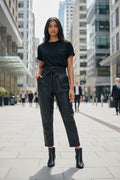 Pantalon 🌸 Season 🌸 M - Noir - Neuf avec étiquette - lien à nouer