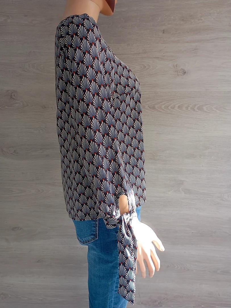 Blouse Edji avec motifs - S - Multicolore - très bon état