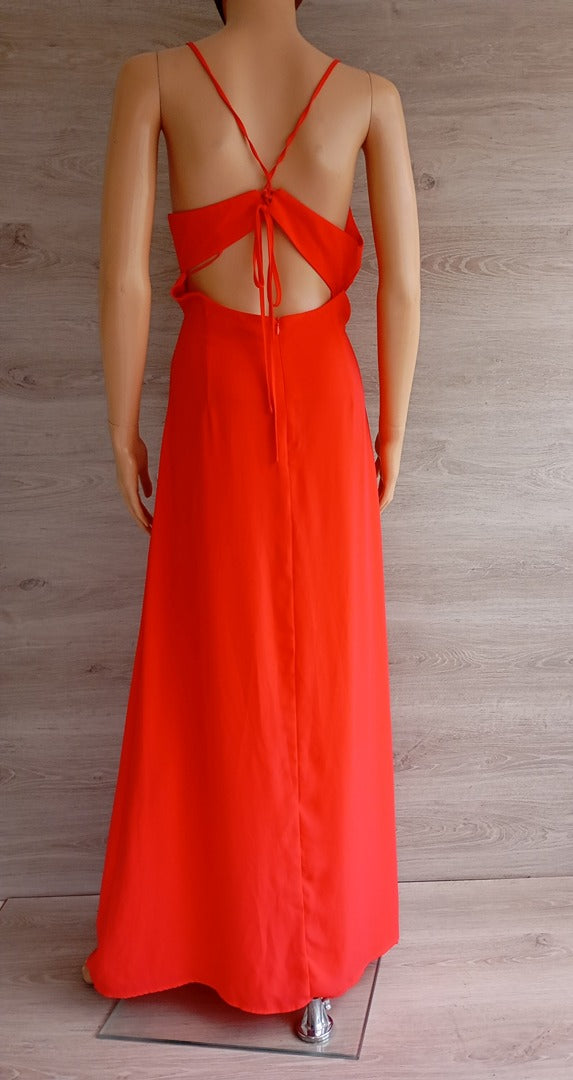 Superbe robe longue Easy Wear taille S - corail - neuve
