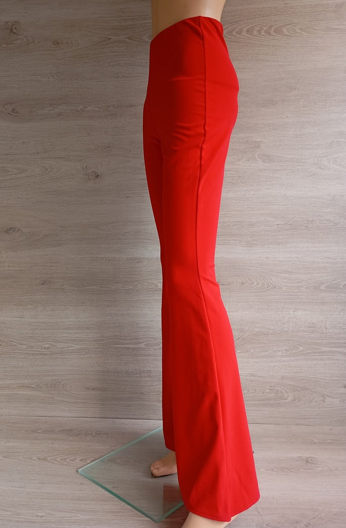 Pantalon flare 🌸 Missguided 🌸 - 34 - Rouge - Neuf avec étiquette