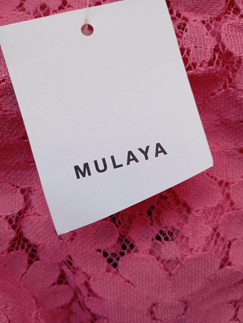 Veste-boléro fuchsia — Mulaya — Taille L — Neuve