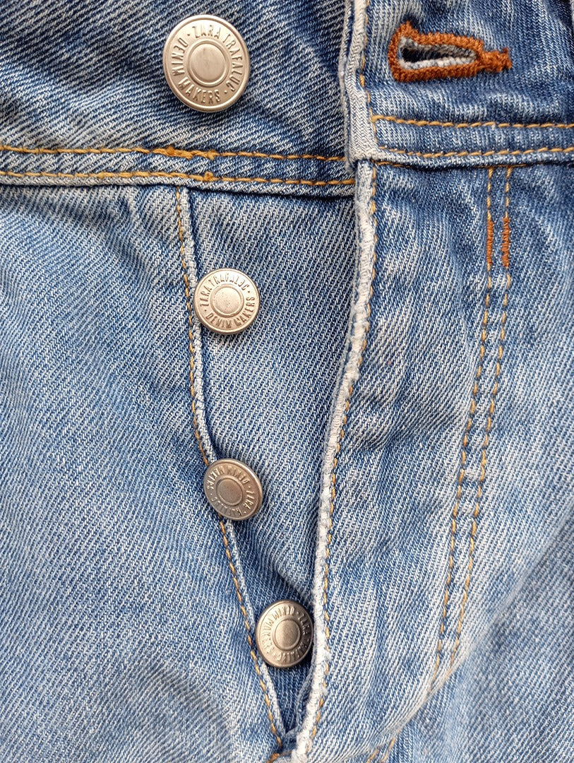 Joli short en jean Zara taille S - Bleu en super état