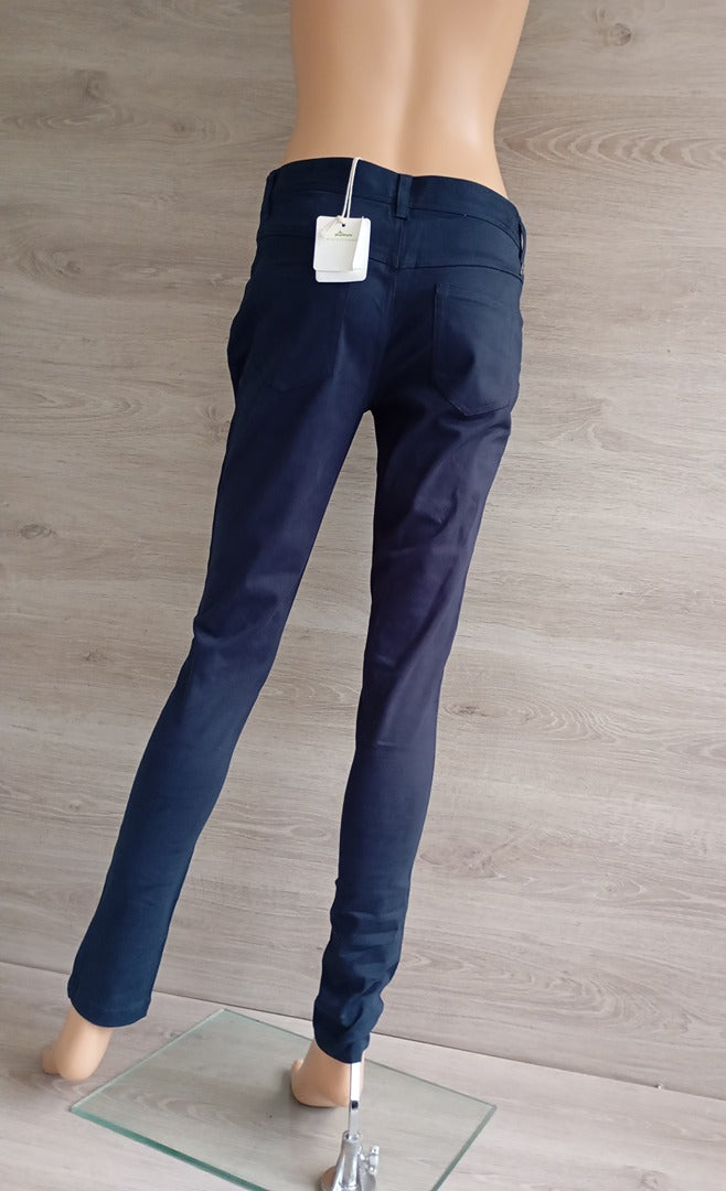 Pantalon skinny Skunkfunk - 36 - Navy - Neuf avec étiquette