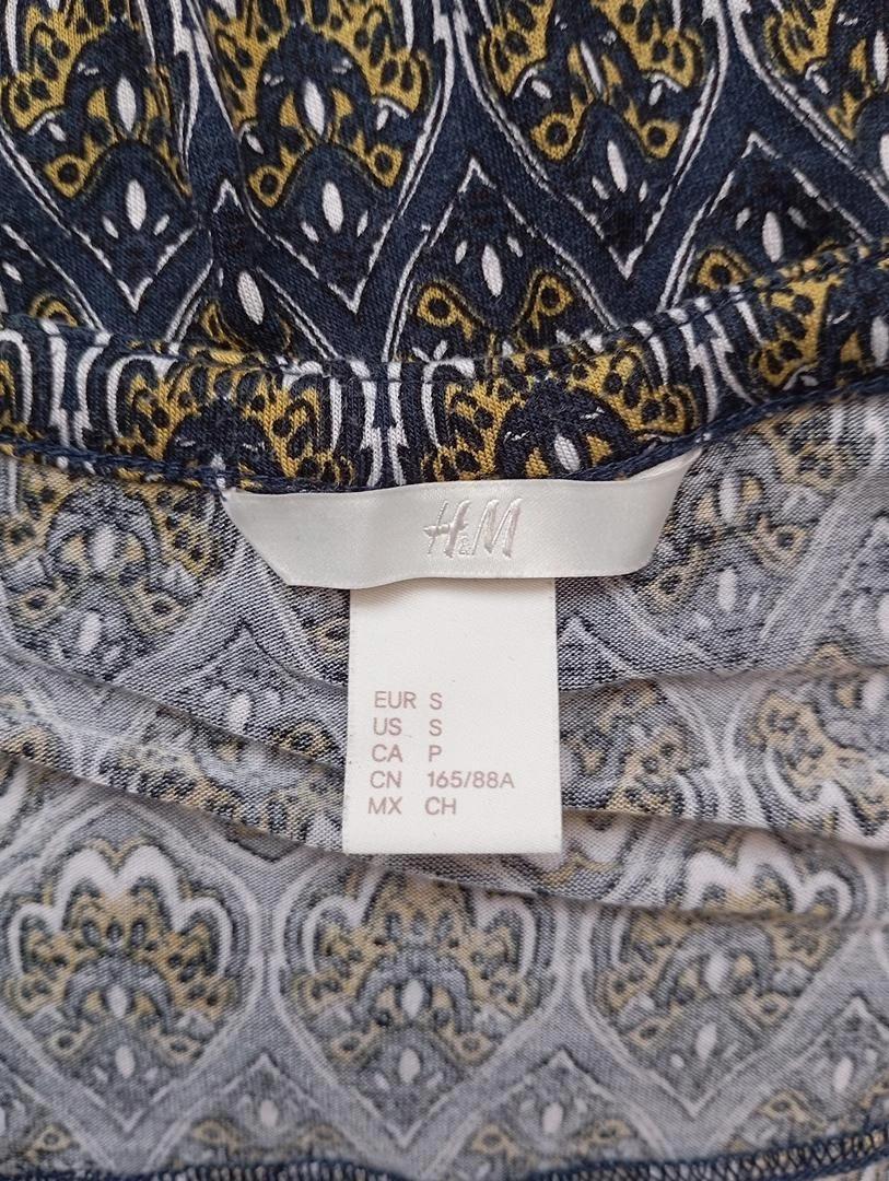 Blouse H&m - S - Blue - très bon état - manches longues - tee shirt - haut
