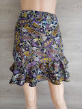 Mini-jupe multicolore — Zara — Taille L