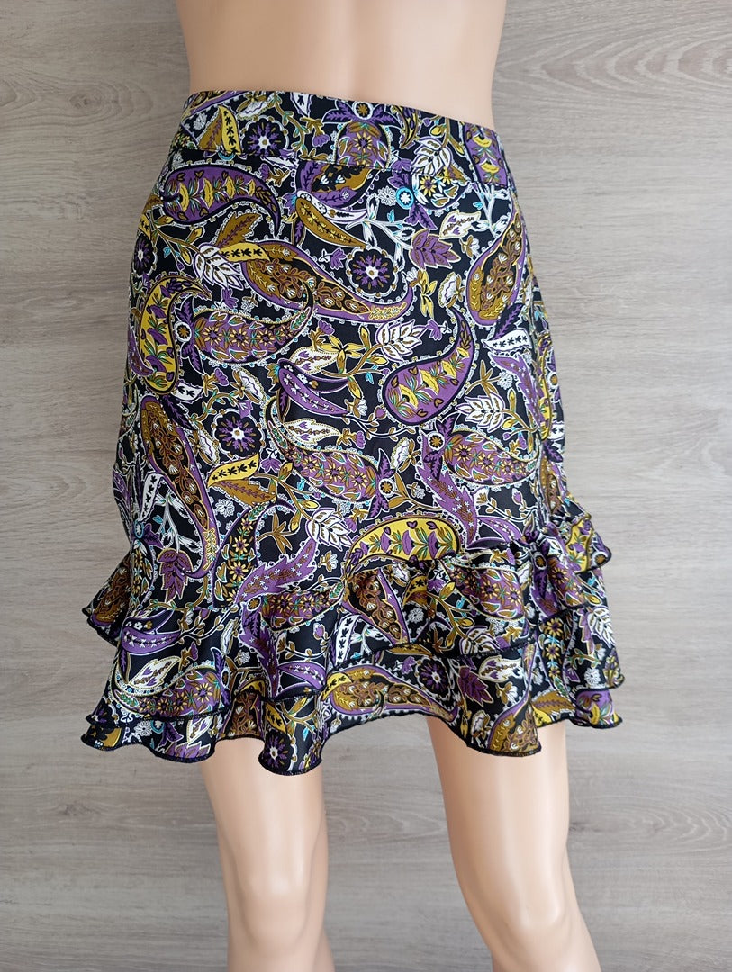 Jupe courte Zara - L - multicolore - Très bon état