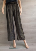 Pantalon large 🌸 Only 🌸- S - Noir et doré - Neuf avec étiquette